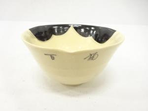 横田鳳山造　百福　茶碗